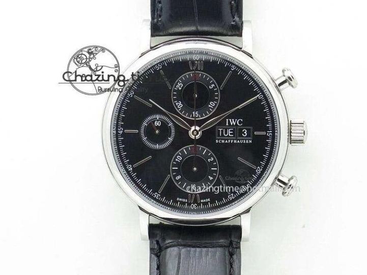 MIROTIME 1220 HighQuality Pilot Chrono 377714 “Le Petit Prince” ZF Best Edition Blue Dial On Brown Leather Strap A 7309